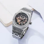 Silver - Black Dial